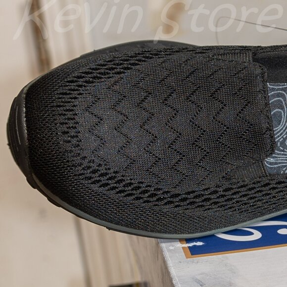 Black Skechers Ladies' Slip On Shoe‎ - Picture 7 of 7
